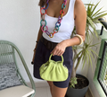 Bolso Piel Pistacho