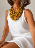 Collar Caucho triple eslabones