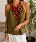 Collar Geometria. Resina Italiana
