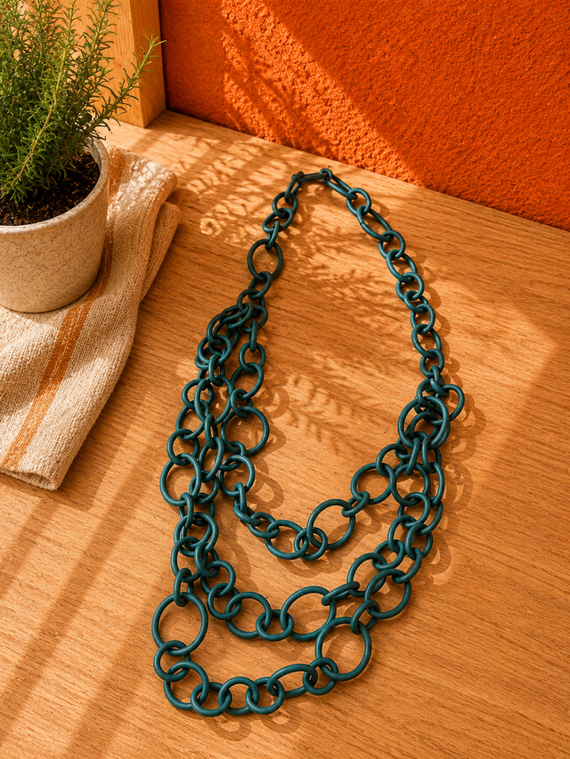 Collar Triple Caucho