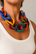 Collar Eslabones XL caucho